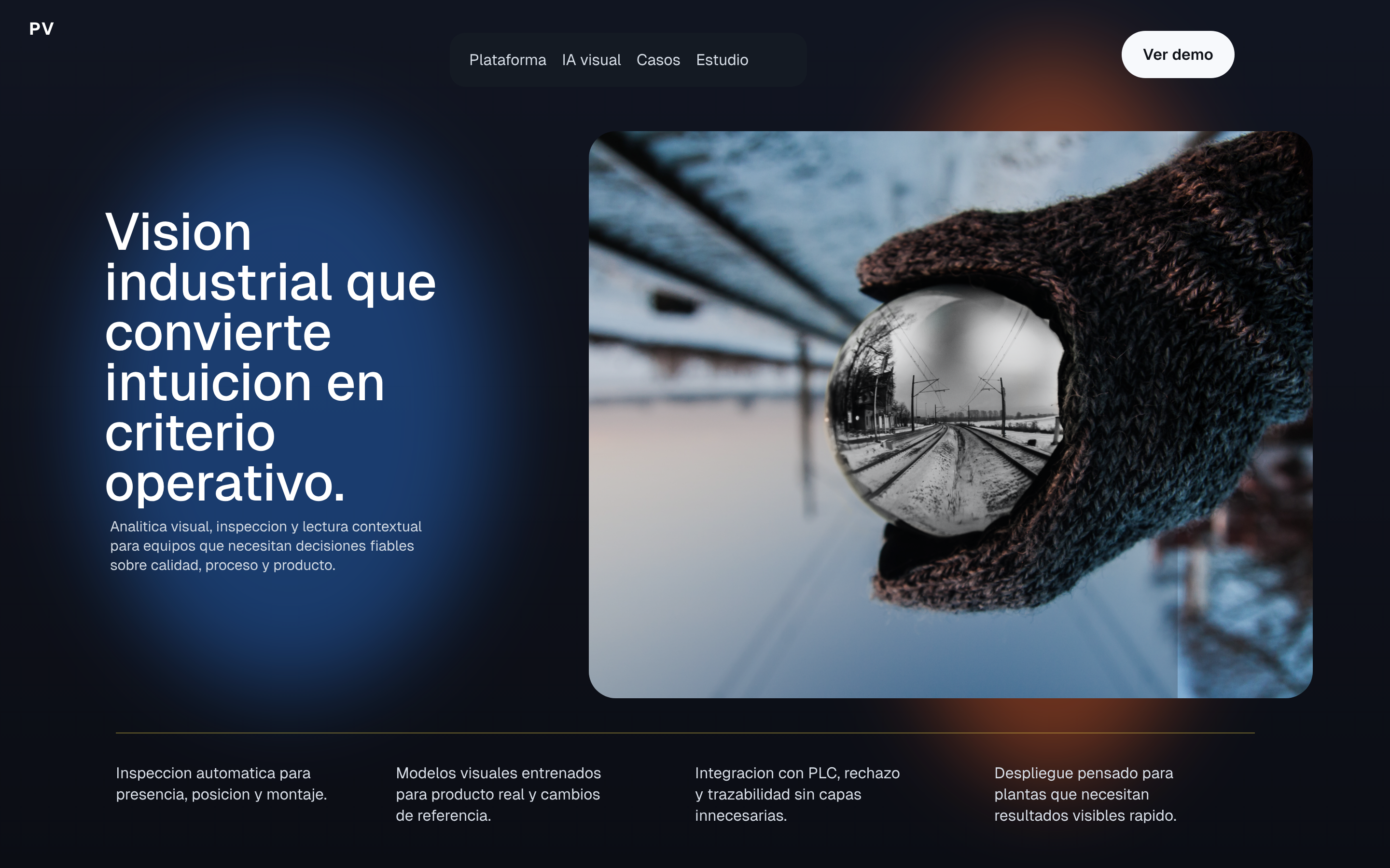 Prisma Vision portfolio concept